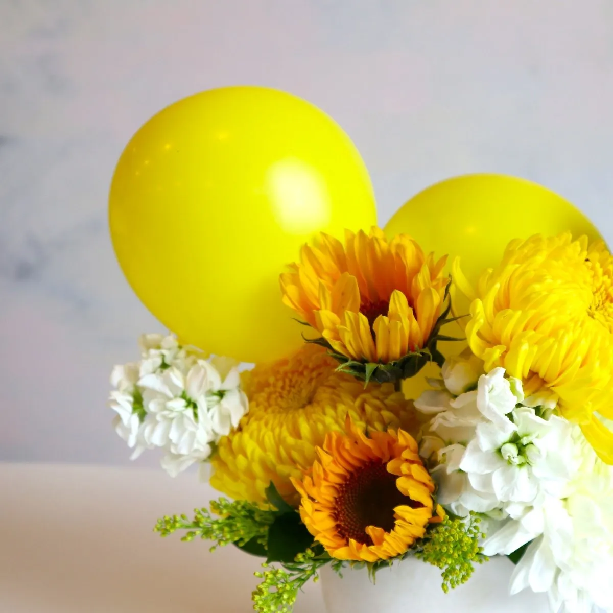 Stacy K Floral | Sunny Balloon Bouquet