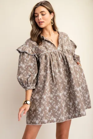 Terri Vintage Mini Dress