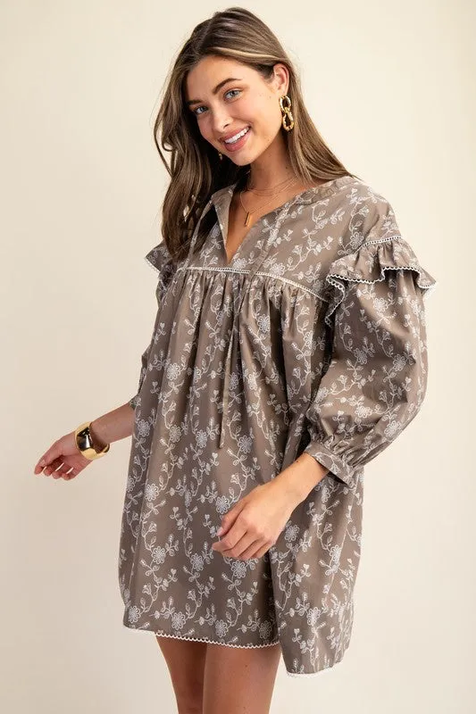 Terri Vintage Mini Dress