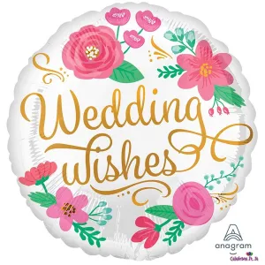 Wedding Wishes - Foil Balloon