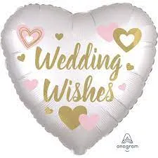 Wedding Wishes - Foil Balloon