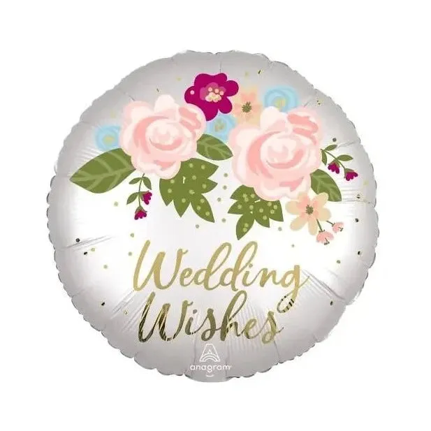 Wedding Wishes - Foil Balloon
